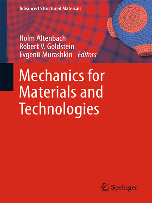 cover image of Mechanics for Materials and Technologies